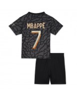 Paris Saint-Germain Kylian Mbappe #7 Alternativní dres pro děti 2023-24 Krátký Rukáv (+ trenýrky)